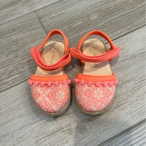 Cat & Jack Baby Girl Size 5 Espadrilles